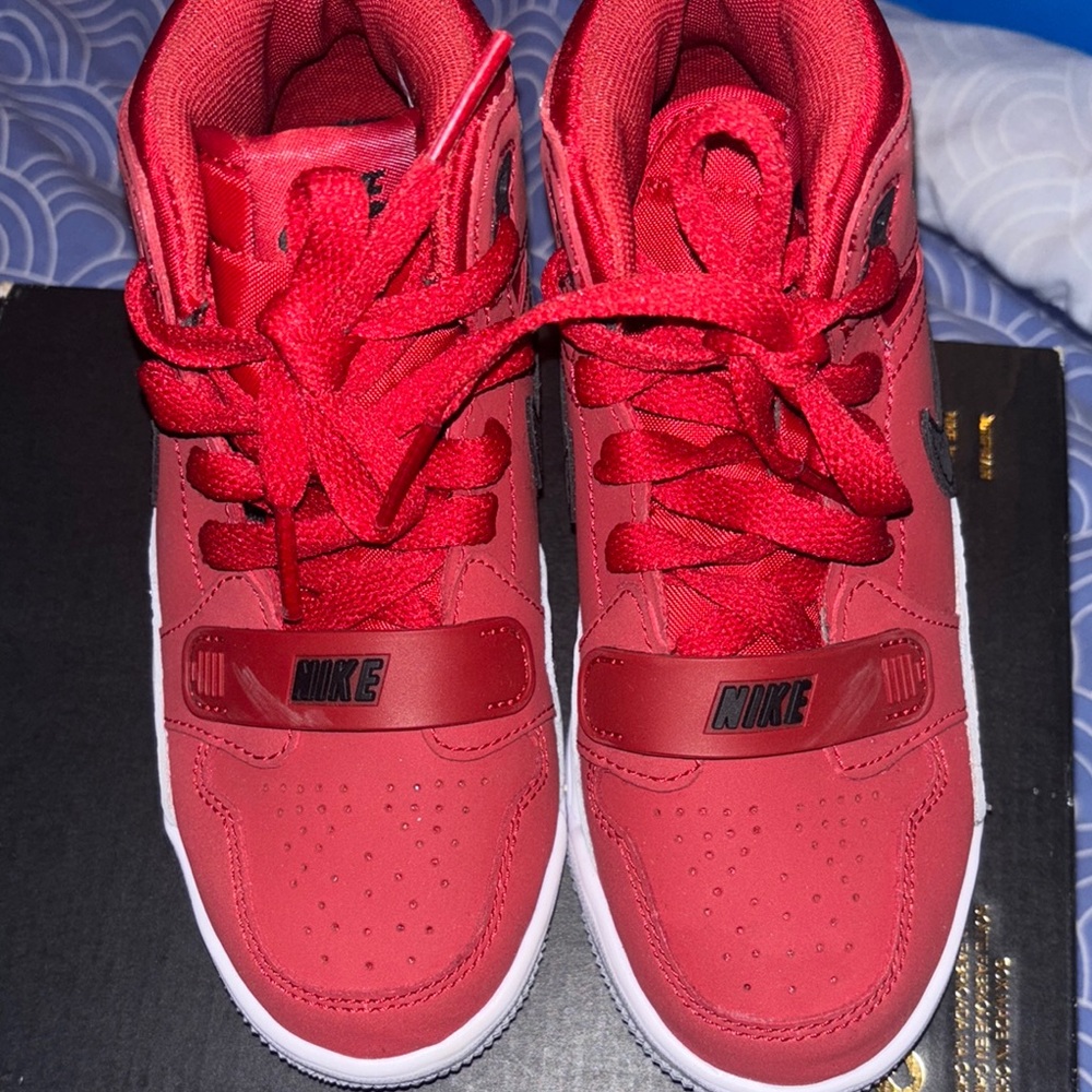 Jordan Legacy 312 PS Sneakers - Varsity Red and Black